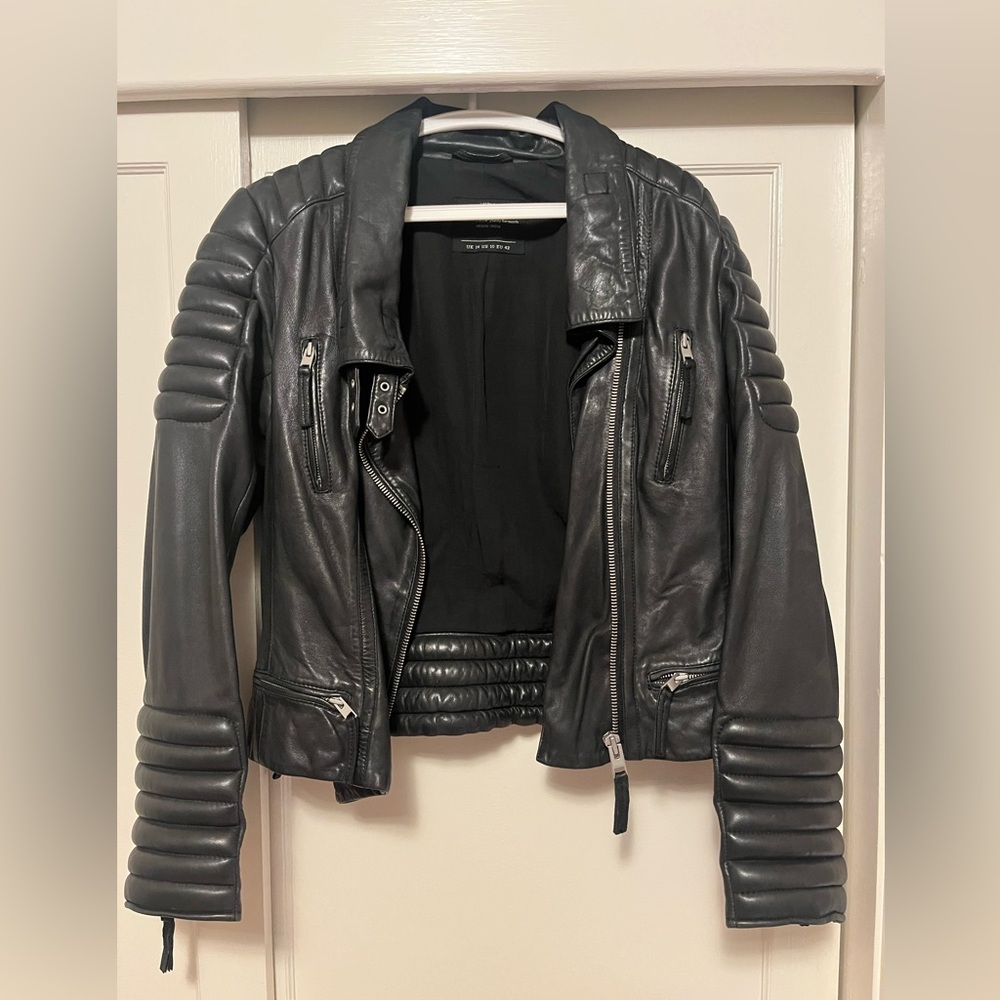 All Saints Leather Jacket